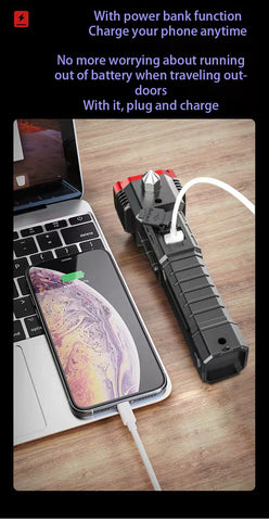 🔥HOT SALE - 50% OFF 🔥Multifunctional Emergency Car Flashlight