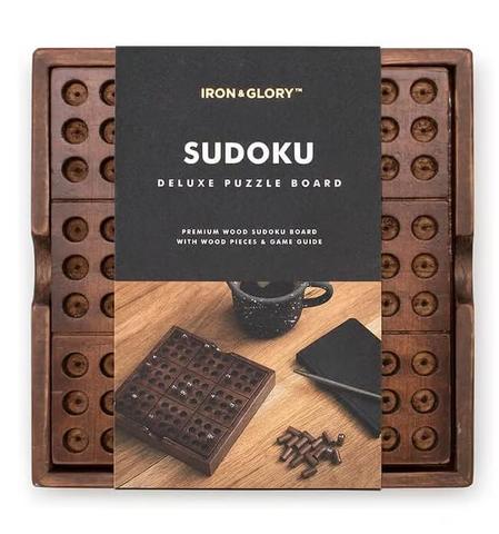 🔥Wooden Sudoku board game
